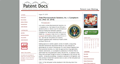 Desktop Screenshot of patentdocs.org